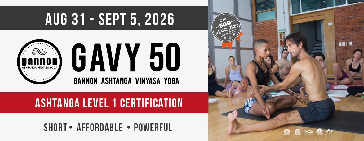 GAVY 50 Certification - Ashtanga Level 1